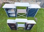 Table de camping meuble pliant de cuisine, Caravanes & Camping, Comme neuf