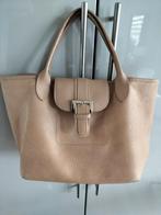 Longchamp handtas, Handtassen en Accessoires, Ophalen of Verzenden, Gebruikt, Beige, Handtas