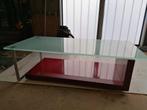 Moderne salontafel, Huis en Inrichting, Tafels | Salontafels, 50 tot 100 cm, Minder dan 50 cm, 100 tot 150 cm, Glas