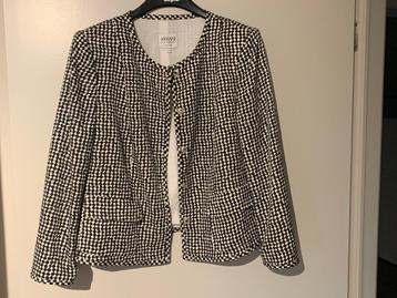 Blazer Armani zwart-wit kort model Italiaanse maat 48=EU 42 beschikbaar voor biedingen