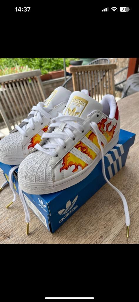 Basket Superstar 38, Kleding | Dames, Schoenen, Zo goed als nieuw, Sneakers, Wit, Ophalen of Verzenden