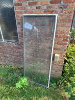 Raam in PVC kader - dubbel glas - GRATIS, Ophalen, Gevelraam of Ruit, Gebruikt, Minder dan 80 cm