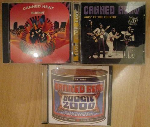 CANNED HEAT — BLUES AT ITS BEST — CD's, 2 x signed, Cd's en Dvd's, Cd's | Jazz en Blues, Zo goed als nieuw, Blues, Ophalen of Verzenden