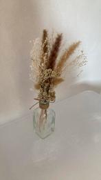 Decoratie vaasjes met droogbloemen, Huis en Inrichting, Ophalen, Nieuw