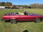 Mercedes Benz 560SL, Auto's, Automaat, Zwart, Cabriolet, Leder