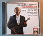 CD. Bruch/Mendelssohn. Concerts de violon. (EMI, Menuhin)., CD & DVD, CD | Classique, Enlèvement ou Envoi