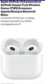 Air pods Magsafe Charing case (Neuf), Enlèvement, Bluetooth, Intra-auriculaires (Earbuds), Neuf