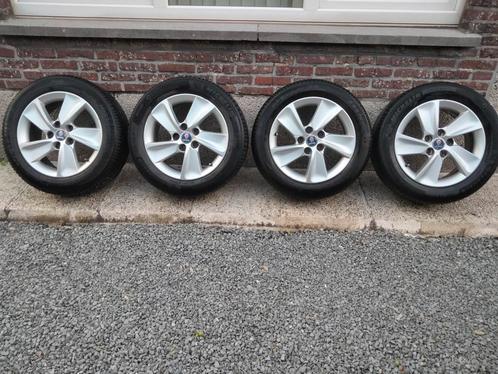 Saab 95 ng Vector set aluminium velgen, Auto-onderdelen, Banden en Velgen, Band(en), Winterbanden, 17 inch, Ophalen