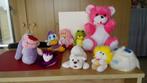 Knuffels 10 grote roze beer, 2 slangen, hond, kikker, eend m, Ophalen of Verzenden, Gebruikt, Beer