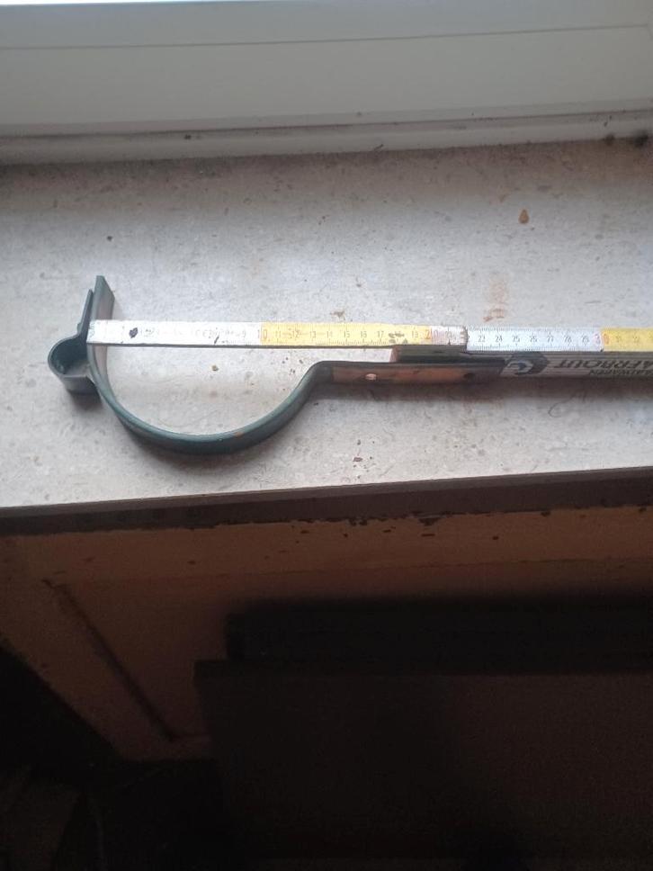 goothaken koper, Doe-het-zelf en Bouw, Buizen en Afvoer, Gebruikt, Overige typen, Overige materialen, Minder dan 2 meter, Minder dan 20 mm