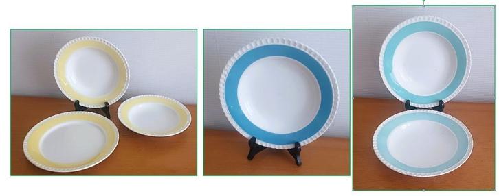 Digoin serviesset, Antiek en Kunst, Antiek | Servies los, Ophalen of Verzenden