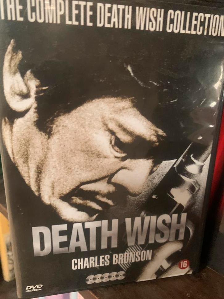 Death Wish The Complete Collection (5DVD) (Charles Bronson), Cd's en Dvd's, Dvd's | Klassiekers, Ophalen of Verzenden