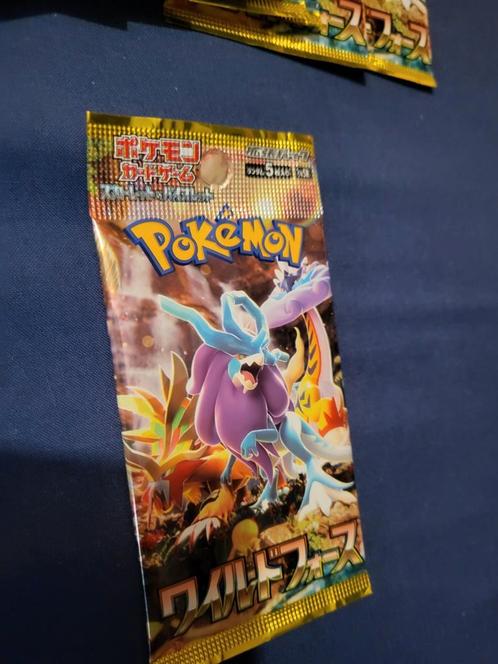 Japans Pokémon Booster-kaartpakket - SV5K Wild Force, Hobby en Vrije tijd, Verzamelkaartspellen | Pokémon, Nieuw, Booster, Ophalen