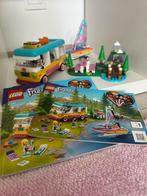 Lego Friends Camping car + remorque, Ophalen, Zo goed als nieuw, Lego
