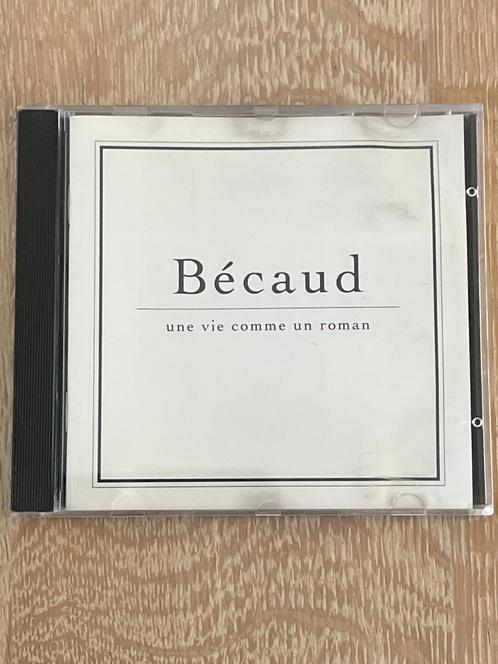 CD Gilbert Bécaud - Une vie comme un roman - 1993, Cd's en Dvd's, Cd's | Franstalig, Gebruikt, Ophalen of Verzenden