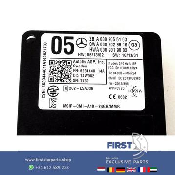 A0009055103 radar sensor Mercedes W176 W246 W117 W156 W166 W, Enlèvement ou Envoi, Utilisé, Mercedes-Benz