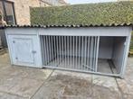 hondenhok te koop, Dieren en Toebehoren, Hondenhokken, Ophalen, 100 cm of meer, Hondenhok, 110 cm of meer