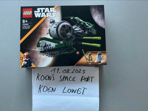 Lego 75360 Yoda’s Jedi Starfighter, Kinderen en Baby's, Speelgoed | Duplo en Lego, Nieuw, Lego, Complete set, Ophalen of Verzenden