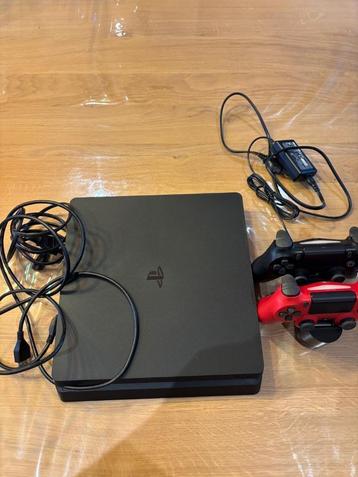 PS4 Slim 1Tb, Comme neuf, Enlèvement, 1 TB, Avec jeux