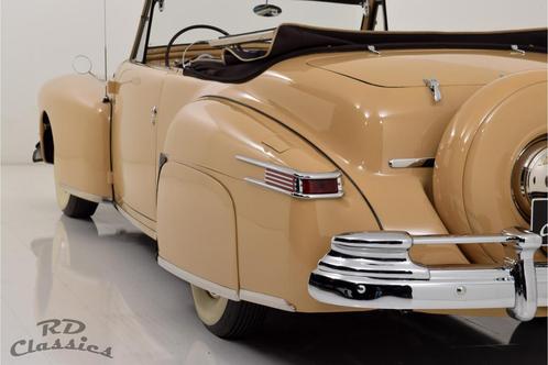 Lincoln Continental Convertible V12 (bj 1948), Auto's, Oldtimers, Bedrijf, Open dak, Lincoln, Benzine, Cabriolet, 2 deurs, Handgeschakeld