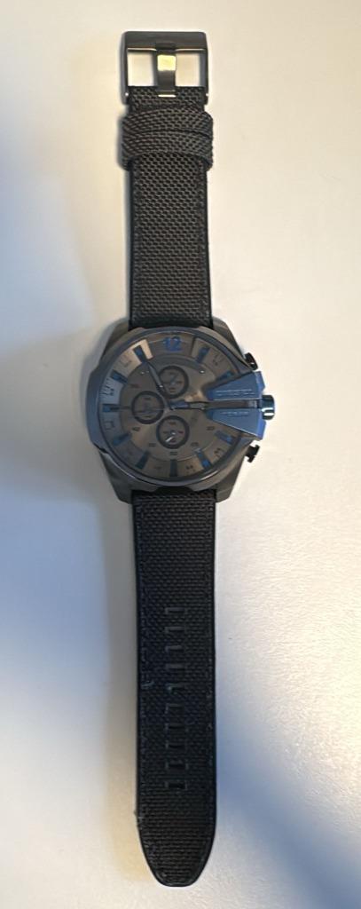 Montre  Diesel Quartz avec Nylon Strap DZ4500, Handtassen en Accessoires, Horloges | Heren, Zo goed als nieuw, Polshorloge, Overige merken