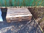 Gratis 2 europaletten, Doe-het-zelf en Bouw, Hout en Planken, Ophalen, Gebruikt