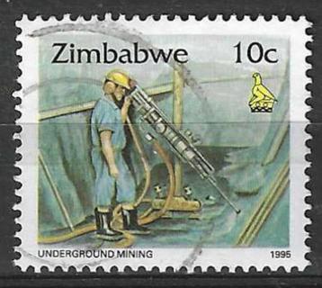 Zimbabwe 1995 - Yvert 317 - Boren voor goud (ST)