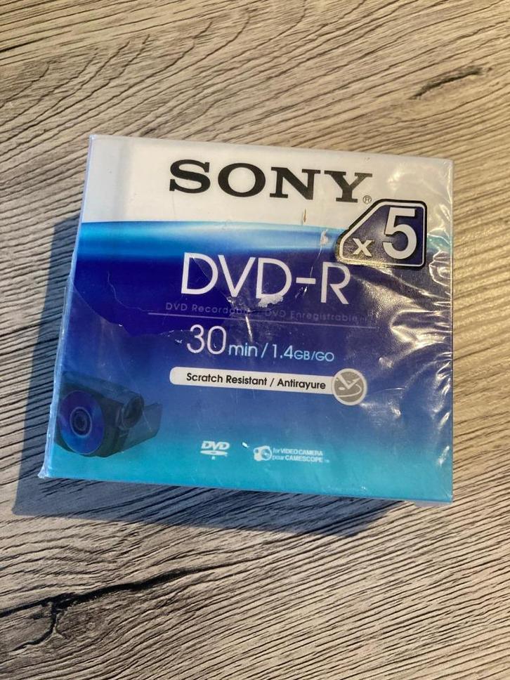 5 Sony Mini DVD-R (nieuw, in verpakking), Computers en Software, Beschrijfbare discs, Nieuw, Dvd, Ophalen of Verzenden