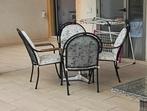 Terras stoelen, zeer goede kwaliteit 4 stuks in perfecte sta, Ophalen of Verzenden, Zo goed als nieuw
