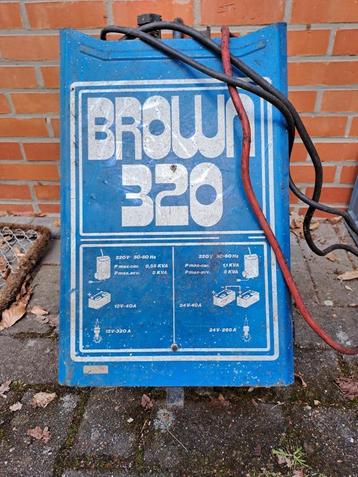 Batterijlader Snellader Brown 320, Enlèvement, Utilisé