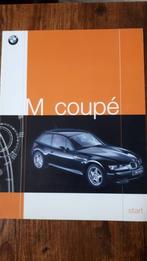 BMW  M coupé, Boeken, Auto's | Folders en Tijdschriften, Nieuw, BMW, Ophalen of Verzenden