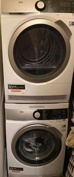 AEG Wasmachine en Droogkast (2,5 jaar oud), Energieklasse A of zuiniger, 85 tot 90 cm, 1600 toeren of meer, Zo goed als nieuw