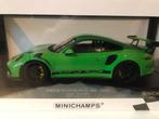 porsche gt3 rs groen 1:18, Ophalen of Verzenden, Nieuw, Auto, MiniChamps