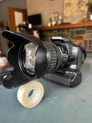 canon eos 400D - 28-135 mm objectief - battery grip BG-E3 beschikbaar voor biedingen