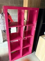 Kallax roze, Huis en Inrichting, Kasten | Boekenkasten, Ophalen, Gebruikt, 100 tot 150 cm, 50 tot 100 cm
