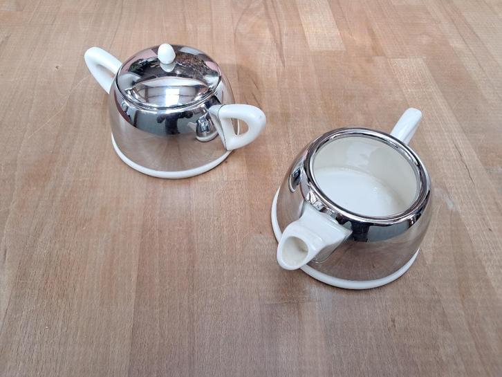 Suikerpot en melkkan Everhot "R", Diversen, Overige Diversen, Zo goed als nieuw, Ophalen