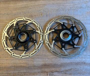 SRAM remschijven 160 mm, centerlock, Fietsen en Brommers, Ophalen of Verzenden, Gebruikt