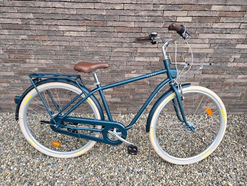 Stadsfiets ELOPS 540 HF Petroleum Blue, Fietsen en Brommers, Fietsen | Heren | Herenfietsen, Zo goed als nieuw, Ophalen