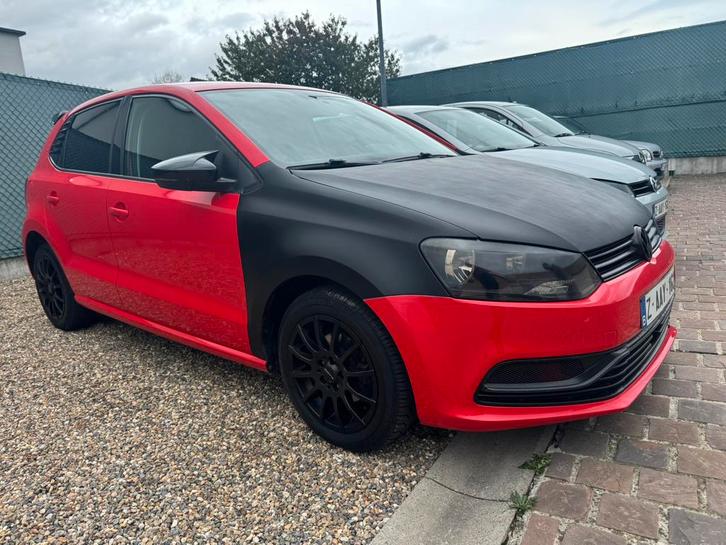 Vw polo 1.0 Mpi 2015 115000km! GTI-LOOK! BI-COLOR!, Auto's, Volkswagen, Bedrijf, Te koop, Polo, Achteruitrijcamera, Benzine, Berline