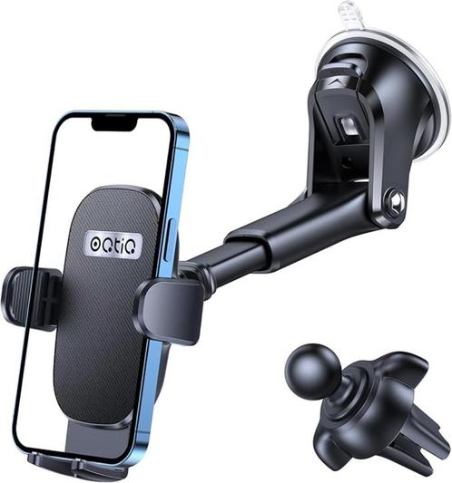 Nieuw Autotelefoonhouder zuignap luchtrooster - zwart, Telecommunicatie, Telefoonhouders, Nieuw, Auto, Verzenden