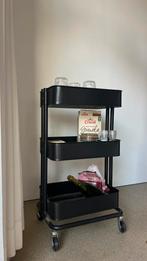 Trolley IKEA - zwart, Ophalen, Zo goed als nieuw