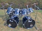 zeer uitgebreid PEARL drumstel, Ophalen, Gebruikt, Pearl