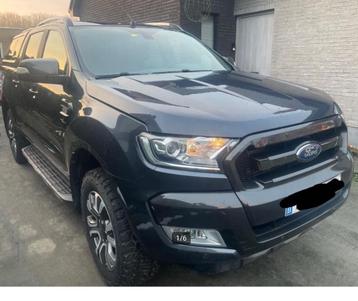 Ford Ranger 3.2l (gereserveerd), Auto's, Ford, Automaat, Euro 5, Zwart, Overige bekleding