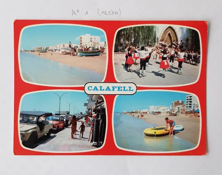 Oude ansichtkaarten met auto's, Verzamelen, Postkaarten | Buitenland, Gelopen, Buiten Europa, 1980 tot heden, Ophalen of Verzenden