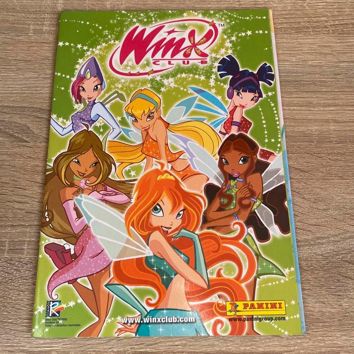Winx Club 2005 Panini leeg sticker album, Verzamelen, Stickers, Zo goed als nieuw, Film, Tv of Omroep, Ophalen of Verzenden