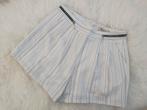 Miss Patina - witte short met strepen, Vêtements | Femmes, Culottes & Pantalons, Taille 38/40 (M), Enlèvement ou Envoi, Comme neuf