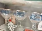 Collection des 6 Verres Orval Bleu Servais