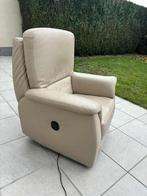 Relaxzetel elektrisch in zeer goede staat, Huis en Inrichting, Fauteuils, Ophalen, Gebruikt, Leer