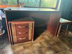 Retro Bureau + kasten, Huis en Inrichting, Kasten | Overige, Ophalen, Gebruikt