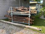 Schoren en diverse balken, planken, Ophalen, Gebruikt
